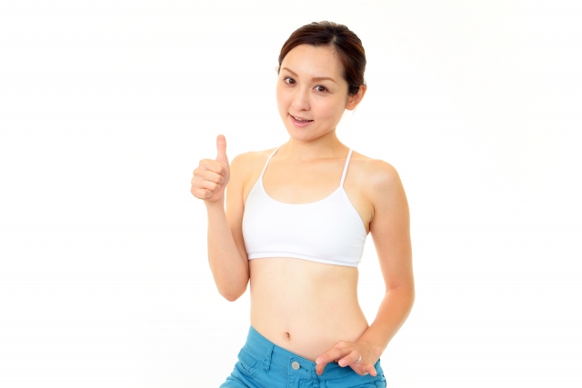 痩せた女性